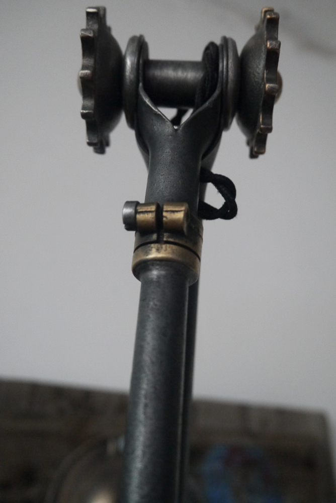 Ancienne lampe applique industrielle DUGDILL – Image 12