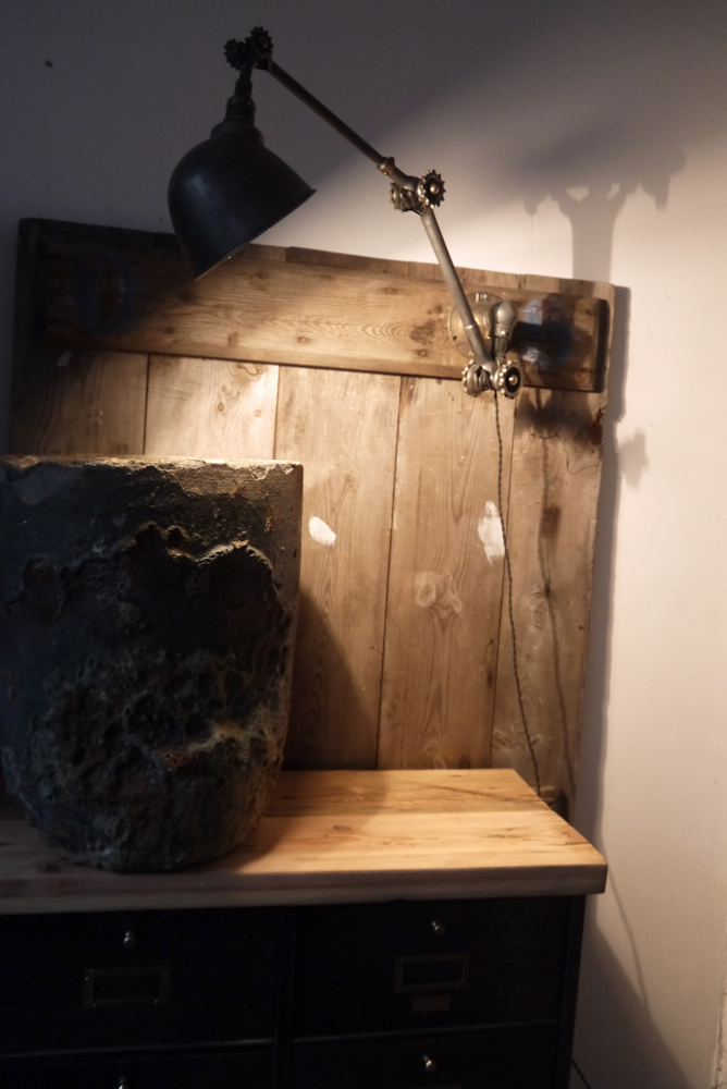 Ancienne lampe applique industrielle DUGDILL – Image 3