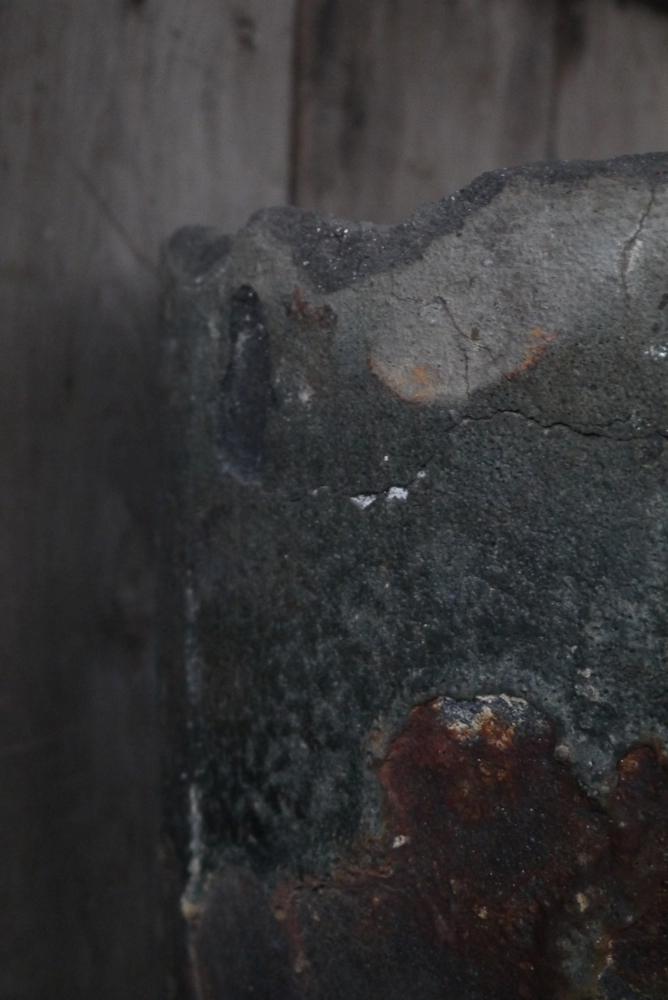 Ancien grand creuset de fonderie industrielle, ideal cache pot – Image 8