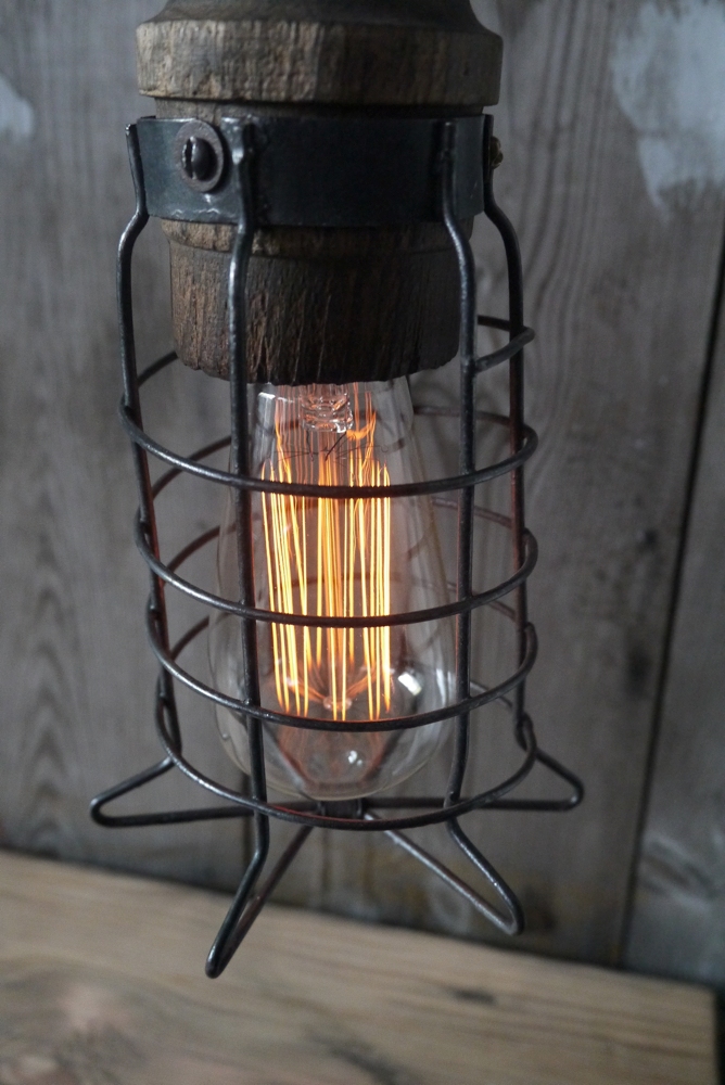 unique baladeuse de garage art populaire bois massif – Image 6