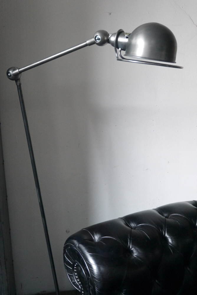 Lampe liseuse Jielde 2 bras polie graphite – Image 3