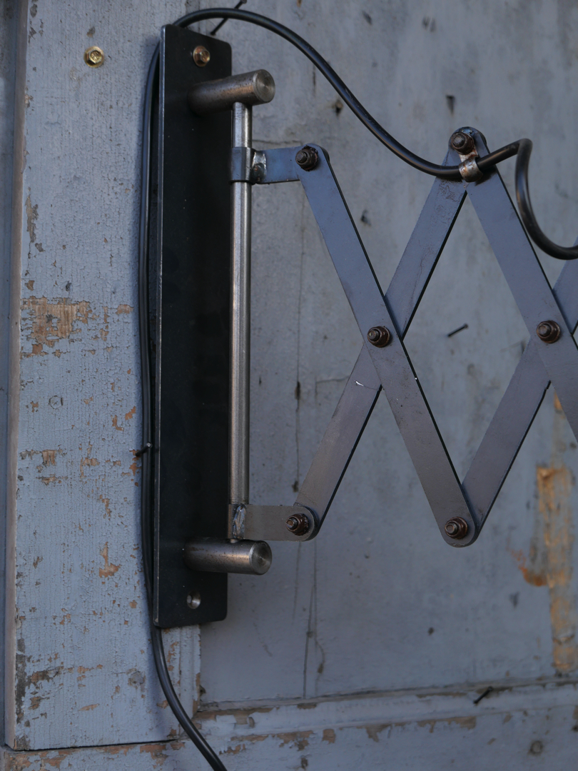 applique lampe accordéon industrielle Russe verte – Image 5