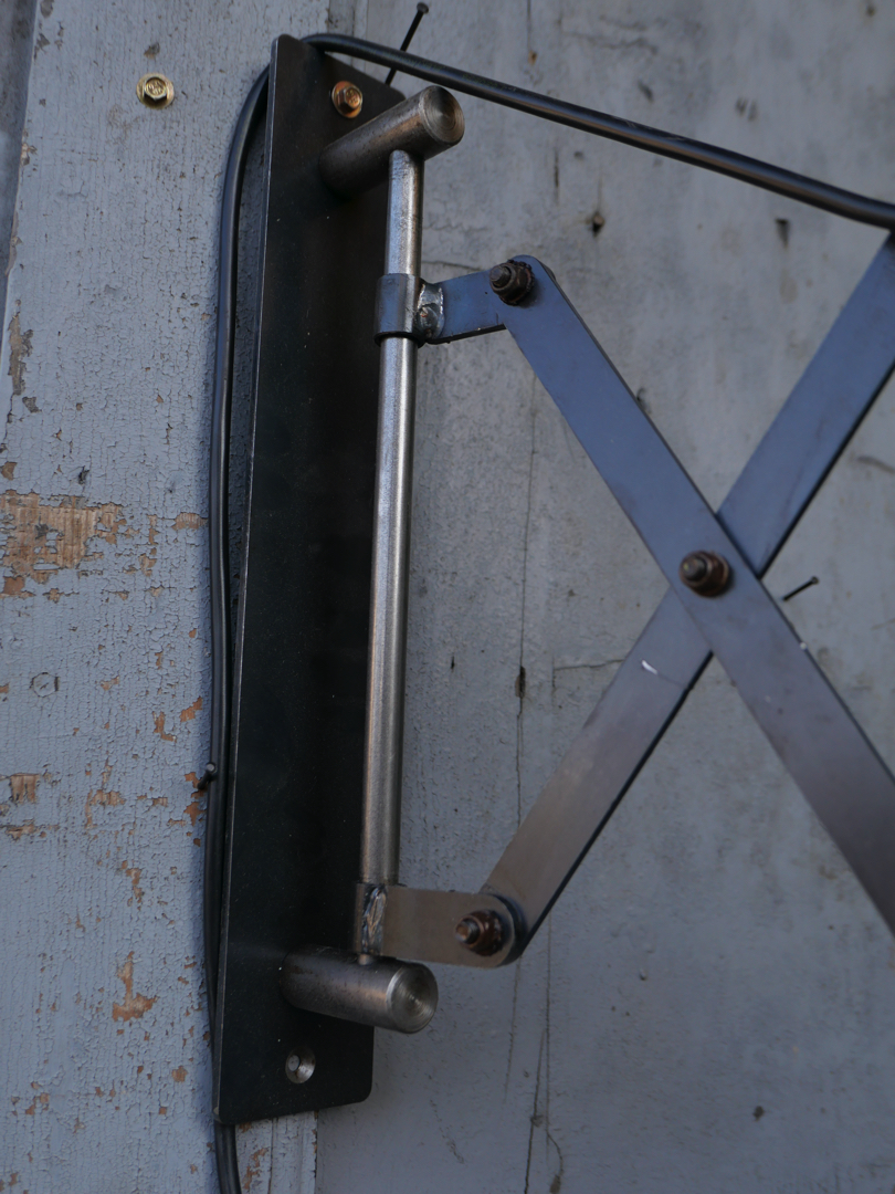 applique lampe accordéon industrielle Russe verte – Image 14