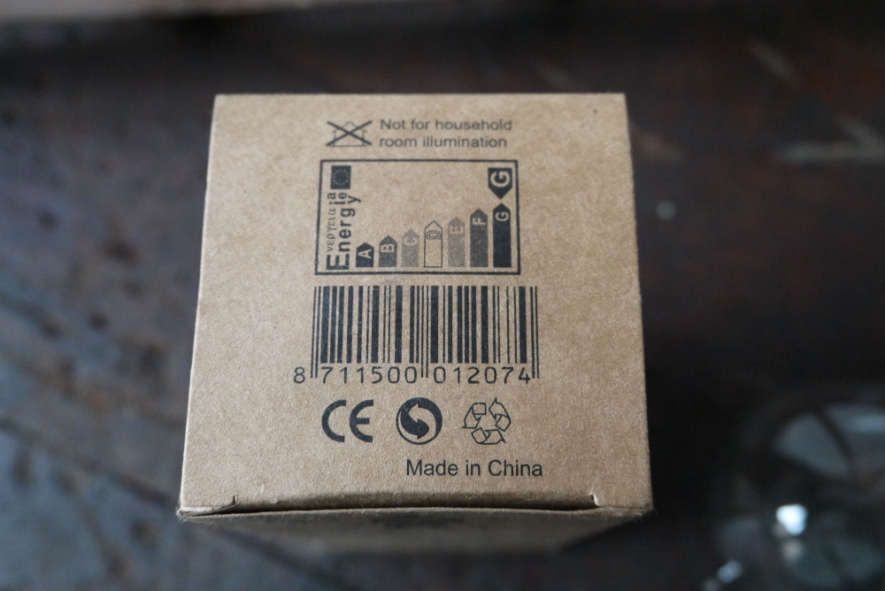 Ferrowatt ampoule edition f-1920 filament de carbonne facon Thomas Edison neuve – Image 10