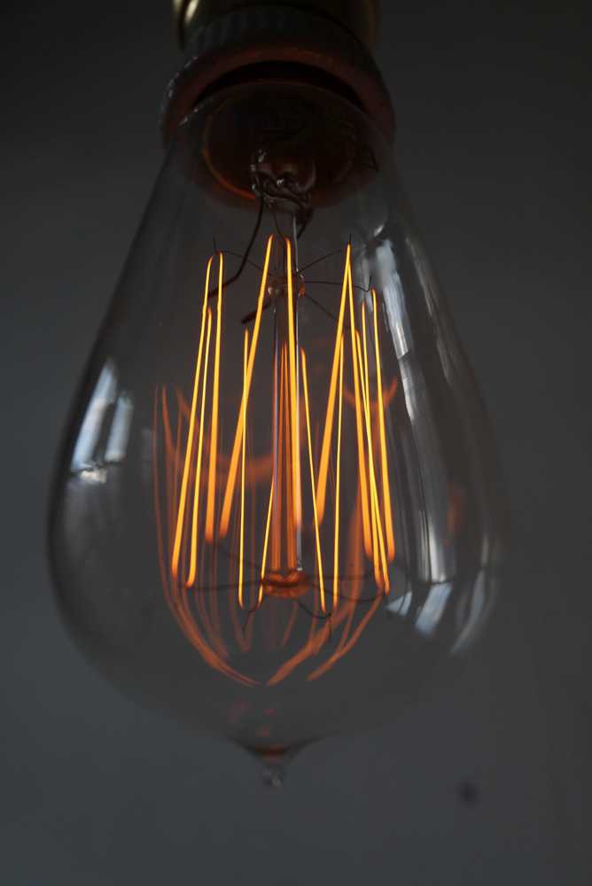 Ferrowatt ampoule edition 1910 N filament de carbonne facon Thomas Edison neuve – Image 4