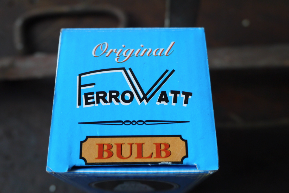 Ferrowatt ampoule edition 1910 N filament de carbonne facon Thomas Edison neuve – Image 12