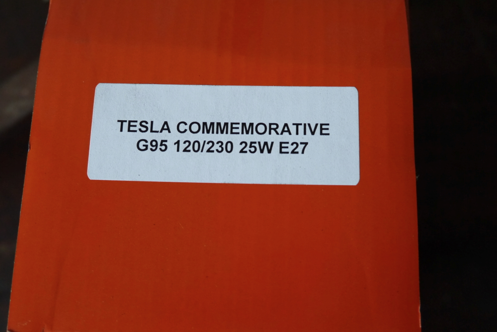 Ferrowatt grosse ampoule edition commemorative filament de carbonne facon Thomas Edison neuve limited production – Image 6