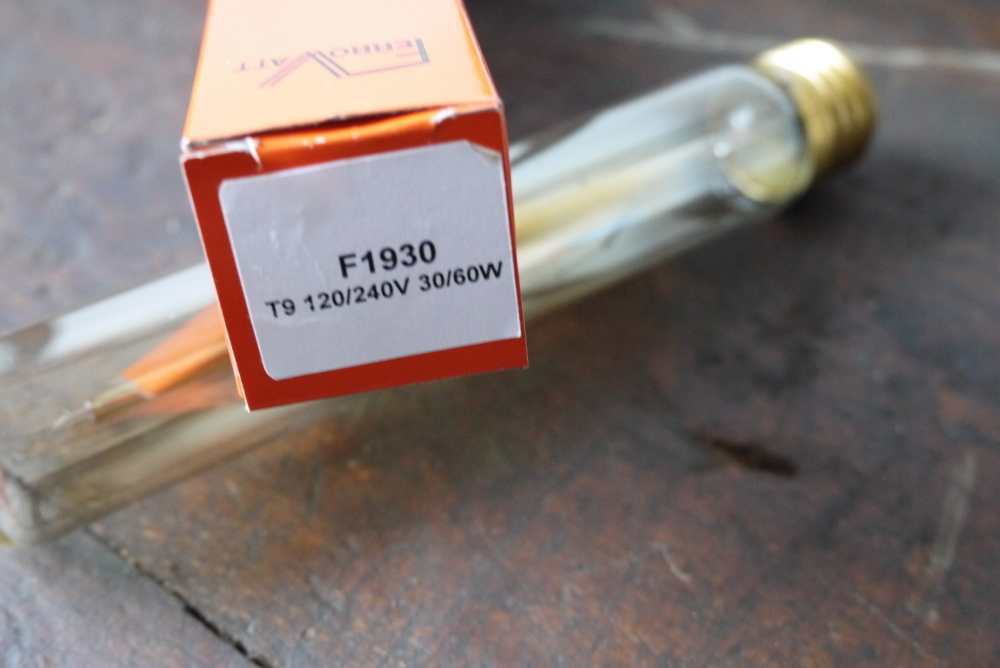 Ferrowatt ampoule edition F 1930 filament de carbonne facon Thomas Edison neuve limited production – Image 9