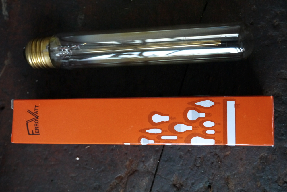 Ferrowatt ampoule edition F 1930 filament de carbonne facon Thomas Edison neuve limited production – Image 10
