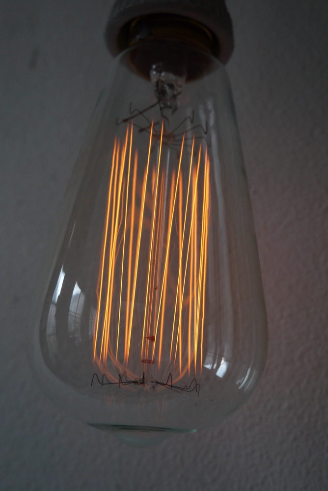 ampoule filament de carbonne facon Thomas Edison neuve – Image 3