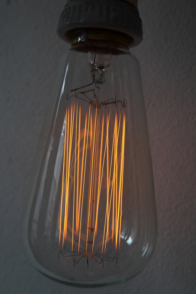 ampoule filament de carbonne facon Thomas Edison neuve – Image 4