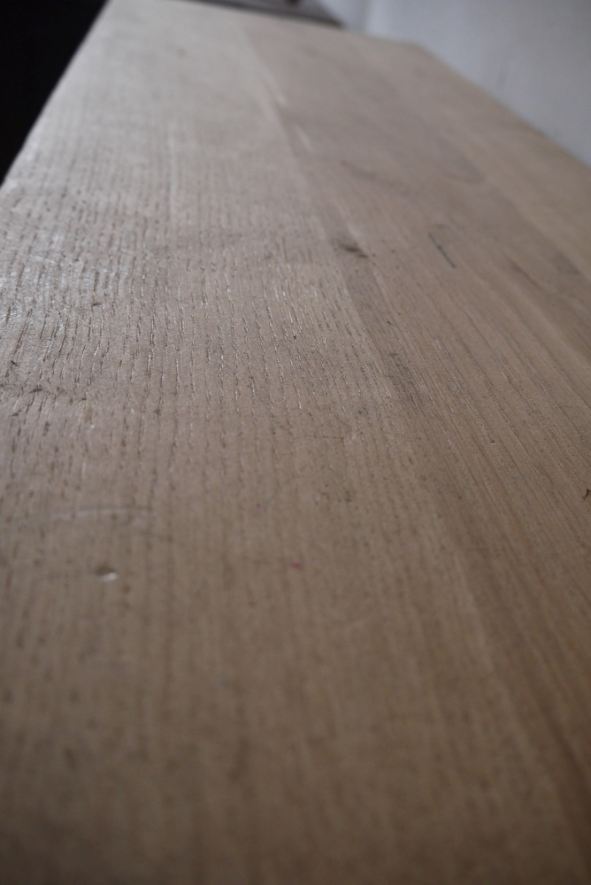 meuble console 8 casiers industriel clapet Roneo plateau chene massif – Image 12