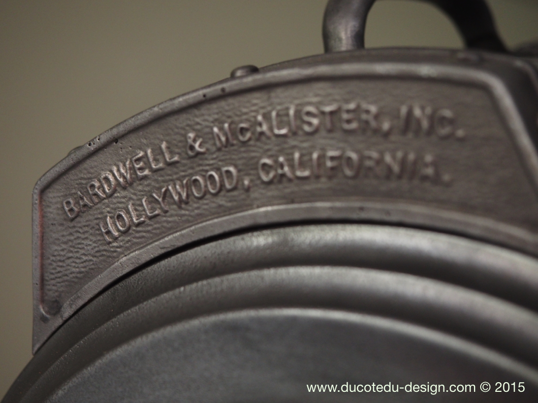 projecteur cinema MCALISTER des studios Hollywood Californie pied tripod – Image 6