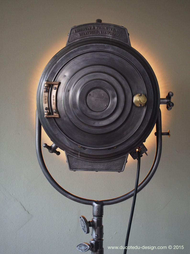 projecteur cinema MCALISTER des studios Hollywood Californie pied tripod – Image 12