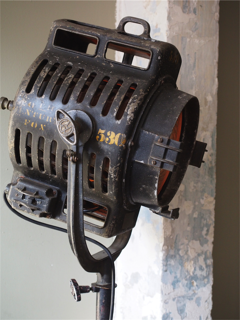 Ancien rare projecteur cinema hollywood Richardson 1930/40 dans son jus – Image 3