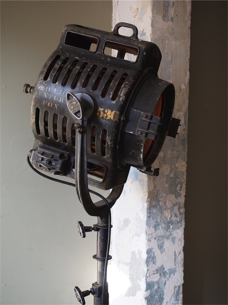 Ancien rare projecteur cinema hollywood Richardson 1930/40 dans son jus – Image 2