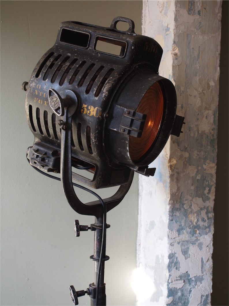Ancien rare projecteur cinema hollywood Richardson 1930/40 dans son jus – Image 16