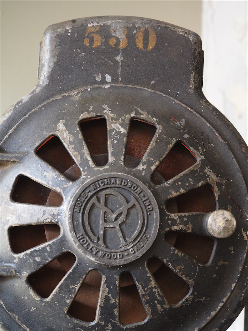 Ancien rare projecteur cinema hollywood Richardson 1930/40 dans son jus – Image 11