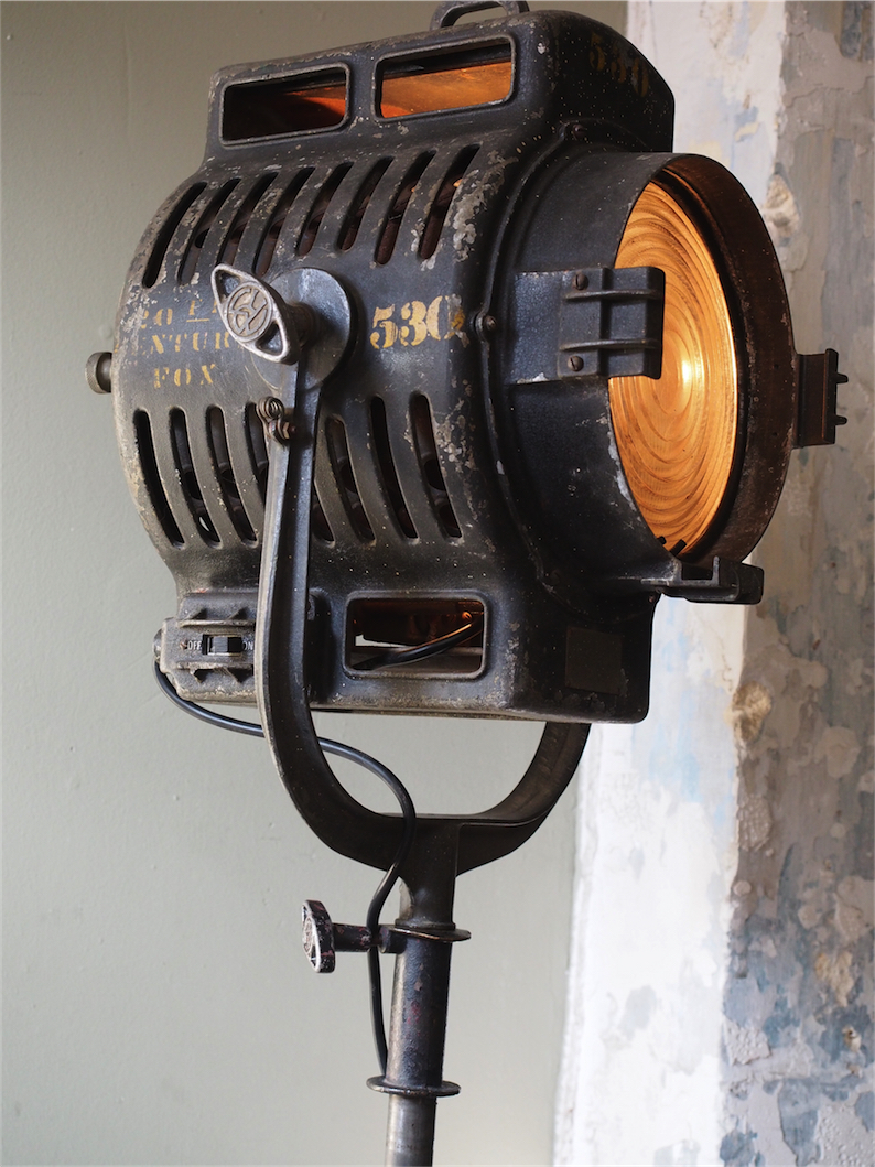 Ancien rare projecteur cinema hollywood Richardson 1930/40 dans son jus – Image 14