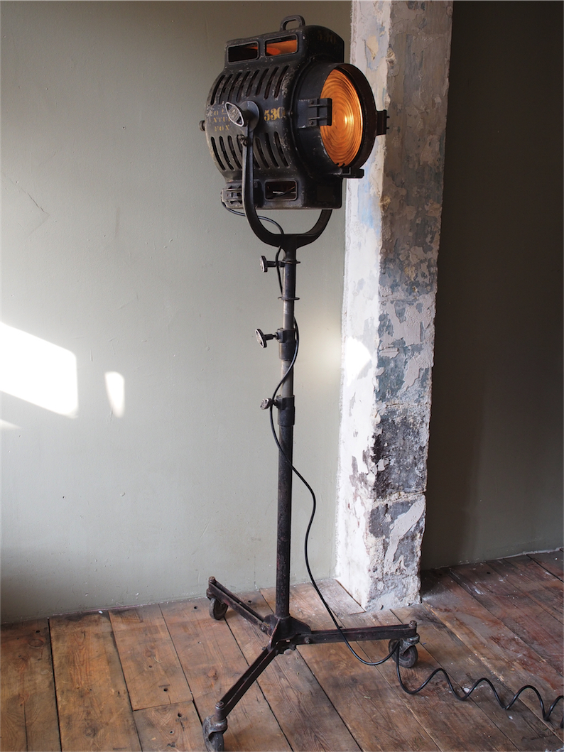 Ancien rare projecteur cinema hollywood Richardson 1930/40 dans son jus – Image 15