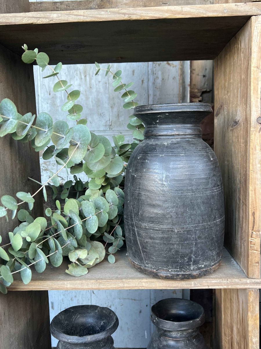 Pot traditionnel en bois du Népal – Image 2