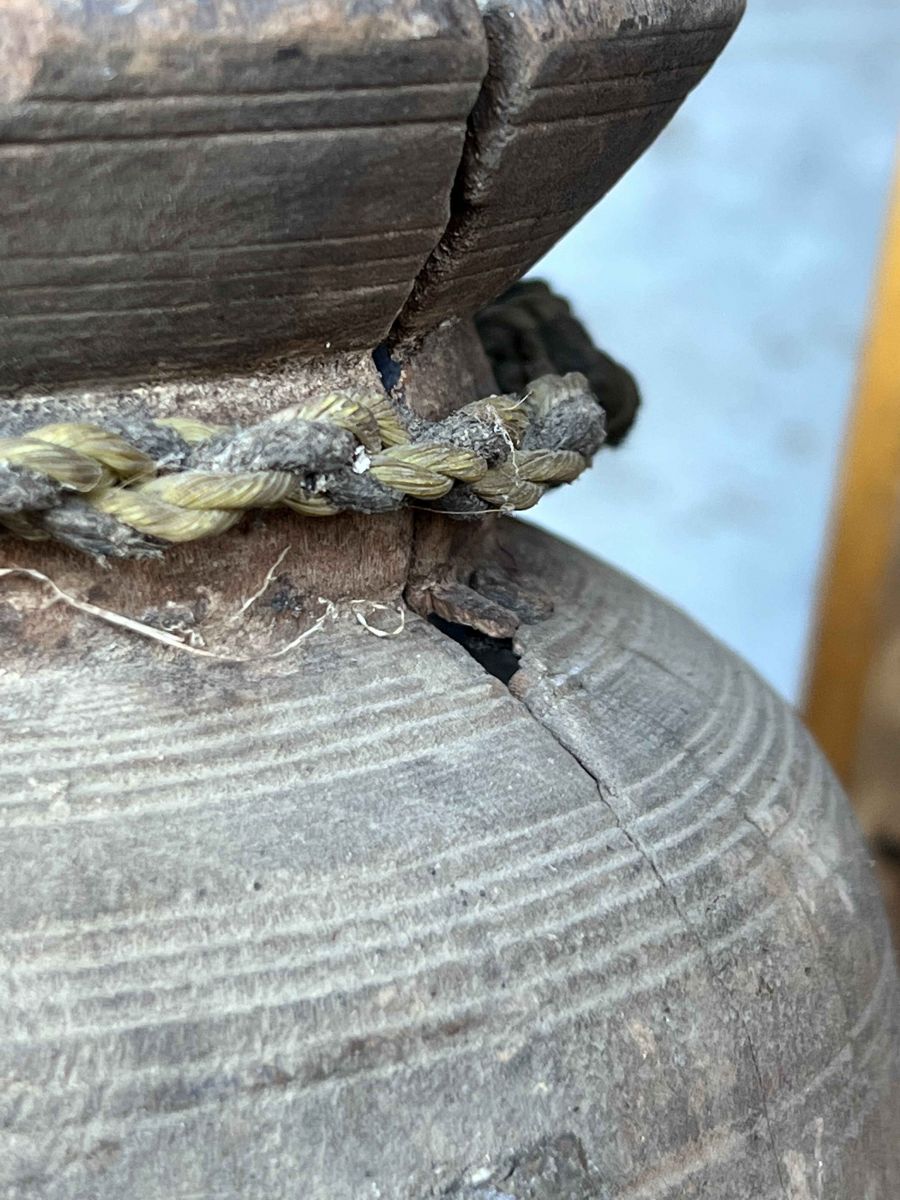 Pentola tradizionale nepalese in legno - Image 6