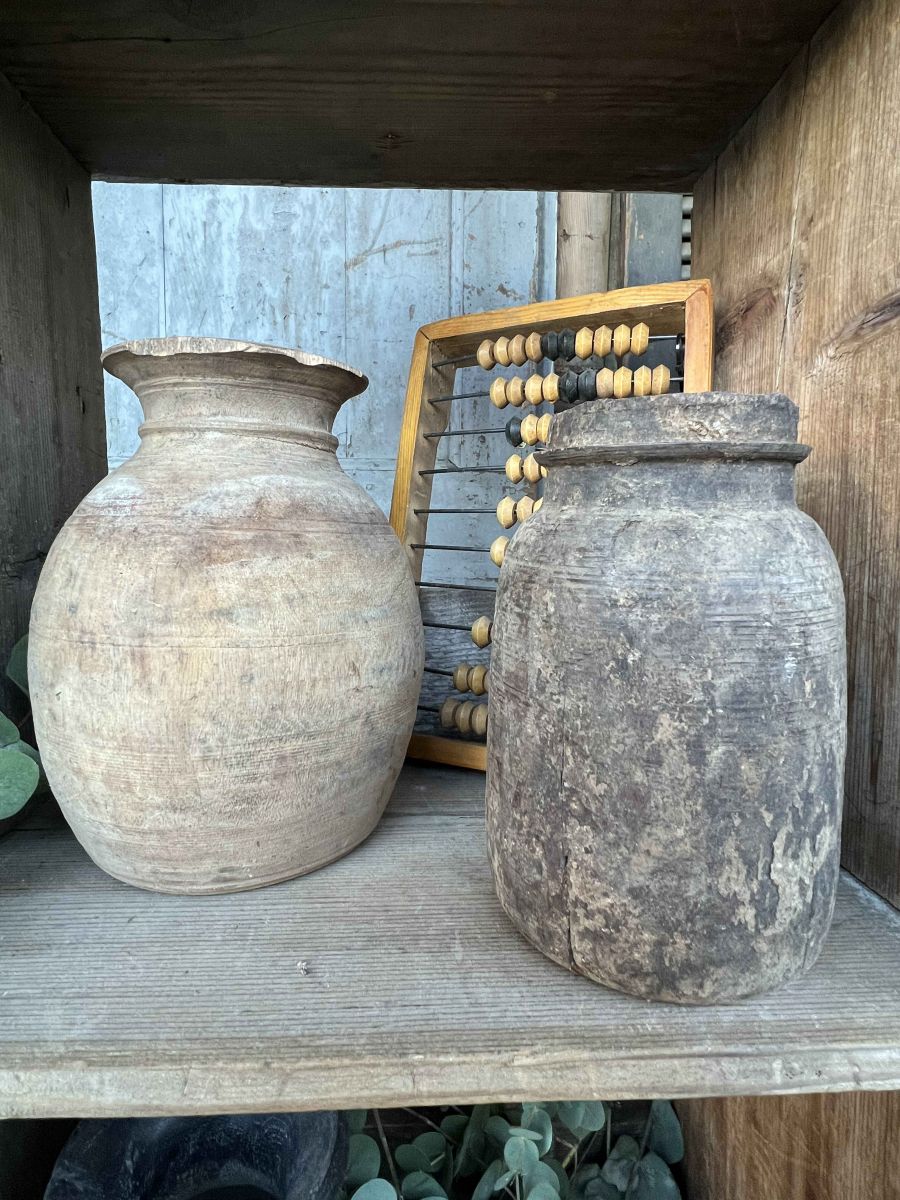 Pot traditionnel en bois du Népal – Image 2