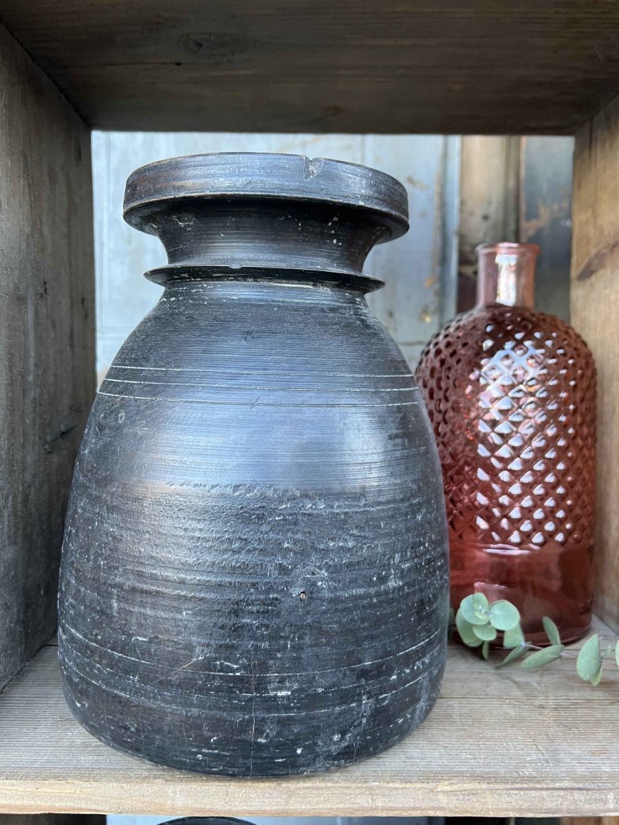 Pentola tradizionale nepalese in legno - Image 6