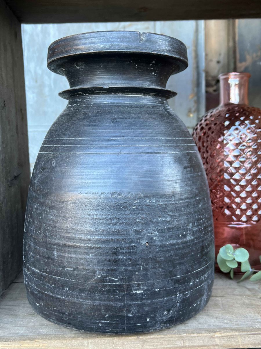 Pentola tradizionale nepalese in legno - Image 2