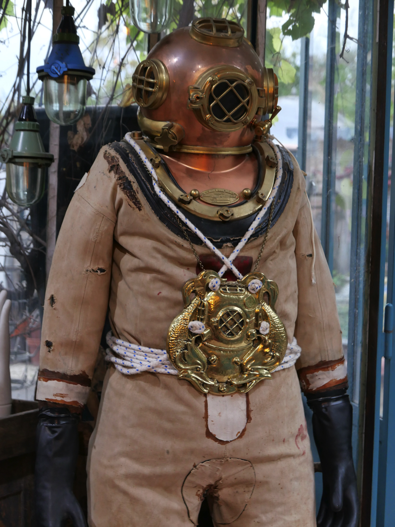 scaphandrier mannequin taille reelle de cinema dans son jus – Image 3