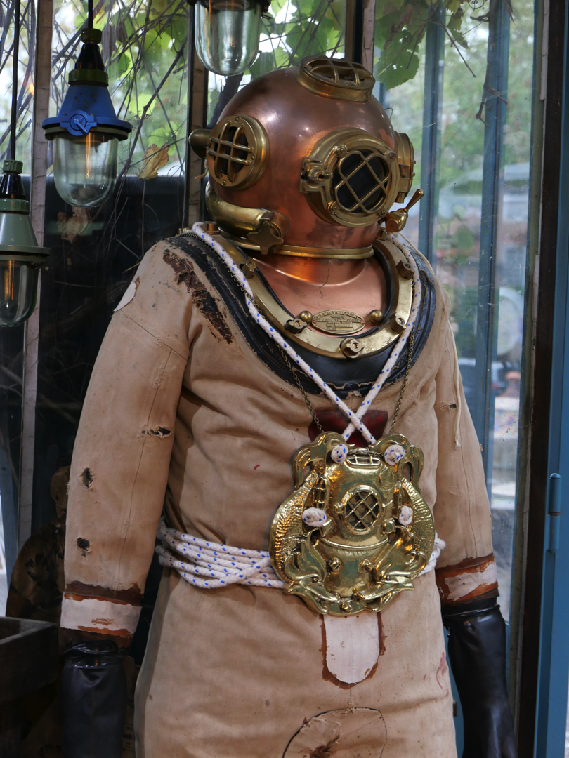 scaphandrier mannequin taille reelle de cinema dans son jus – Image 5