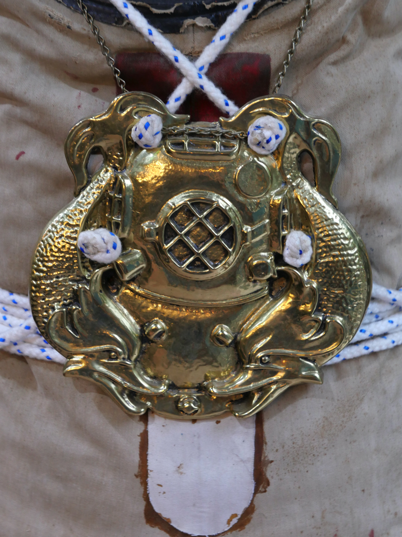 scaphandrier mannequin taille reelle de cinema dans son jus – Image 7