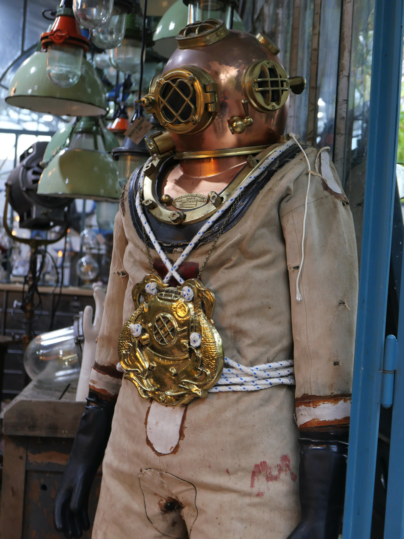 scaphandrier mannequin taille reelle de cinema dans son jus – Image 16