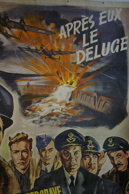 ancienne grande affiche de cinema les briseurs de barrage années 50/60 – Image 4
