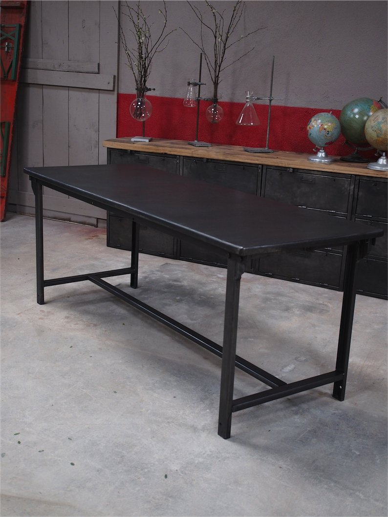 Table militaire metal industrielle – Image 14