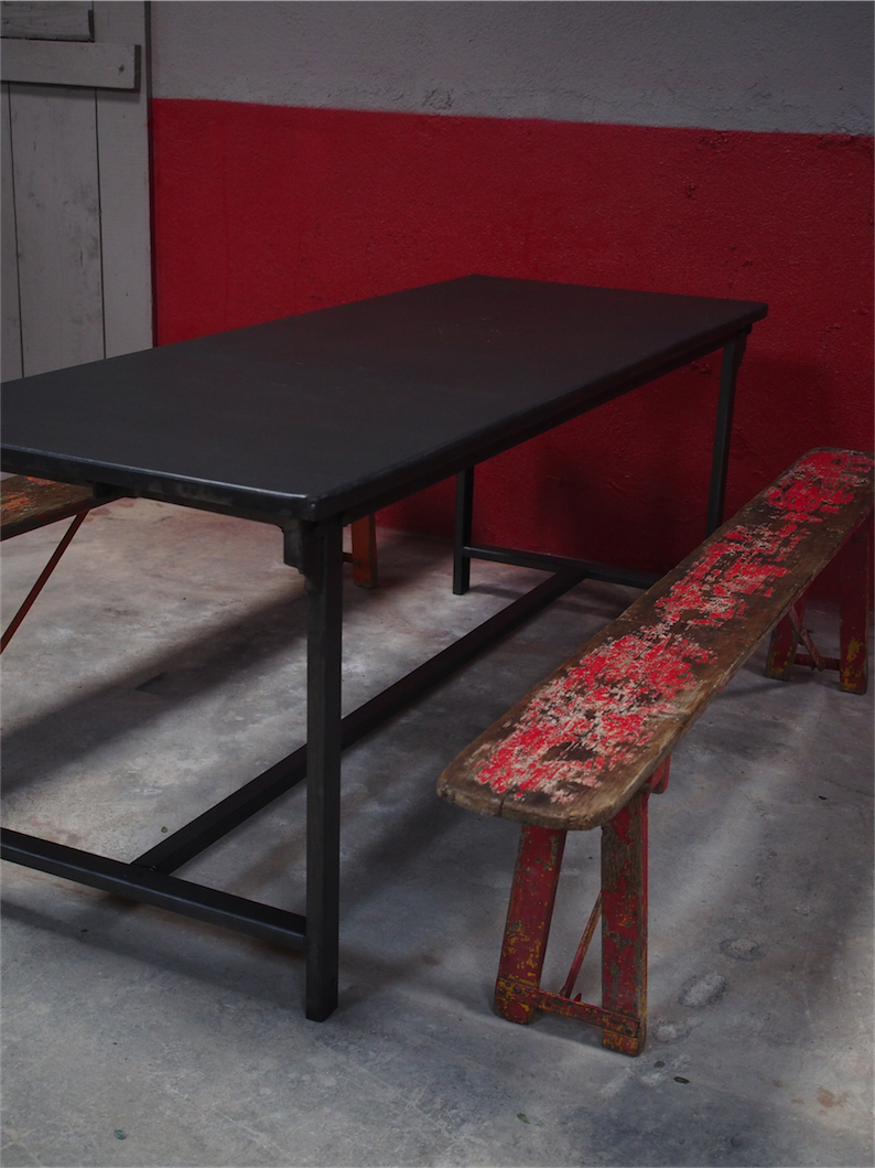 Table militaire metal industrielle – Image 13