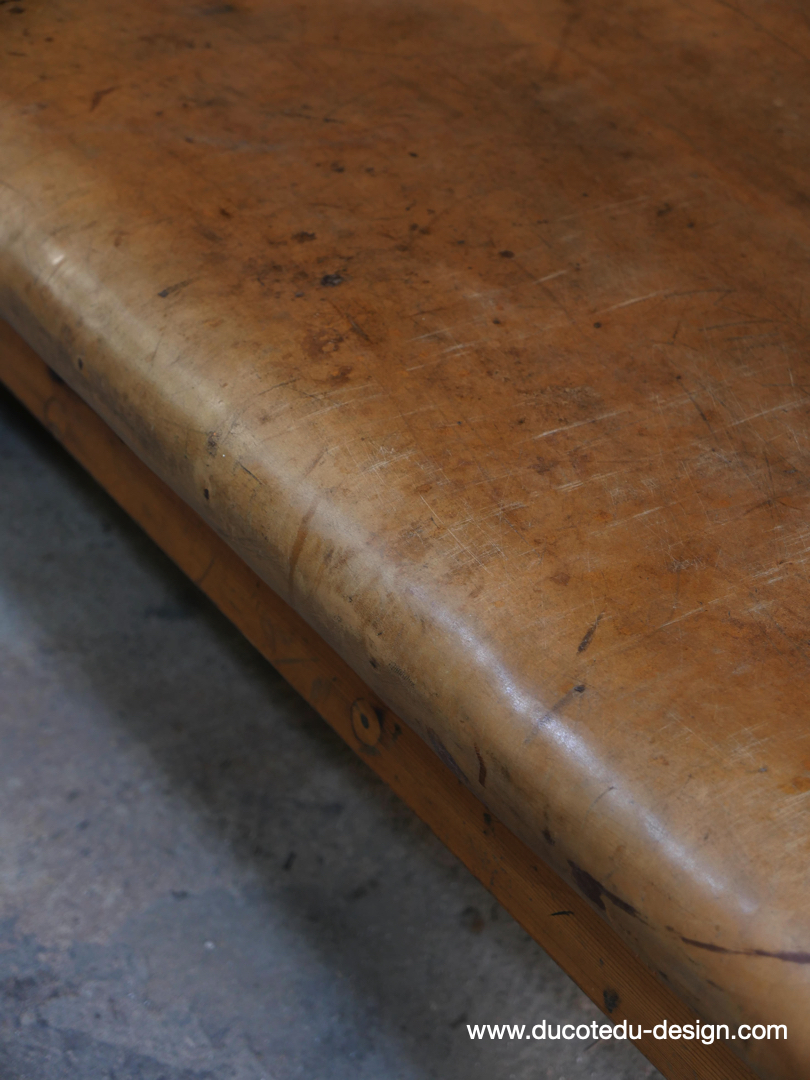 Tapis Banc de gymnastique en cuir vintage – Image 6
