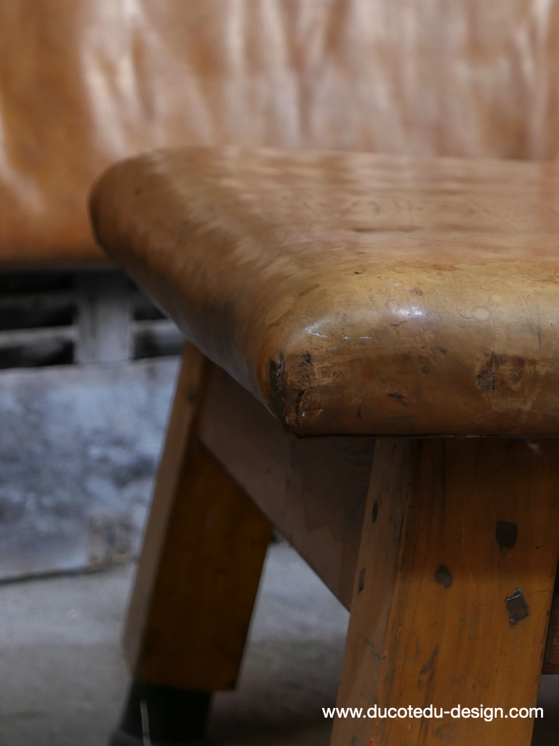 Tapis Banc de gymnastique en cuir vintage – Image 8