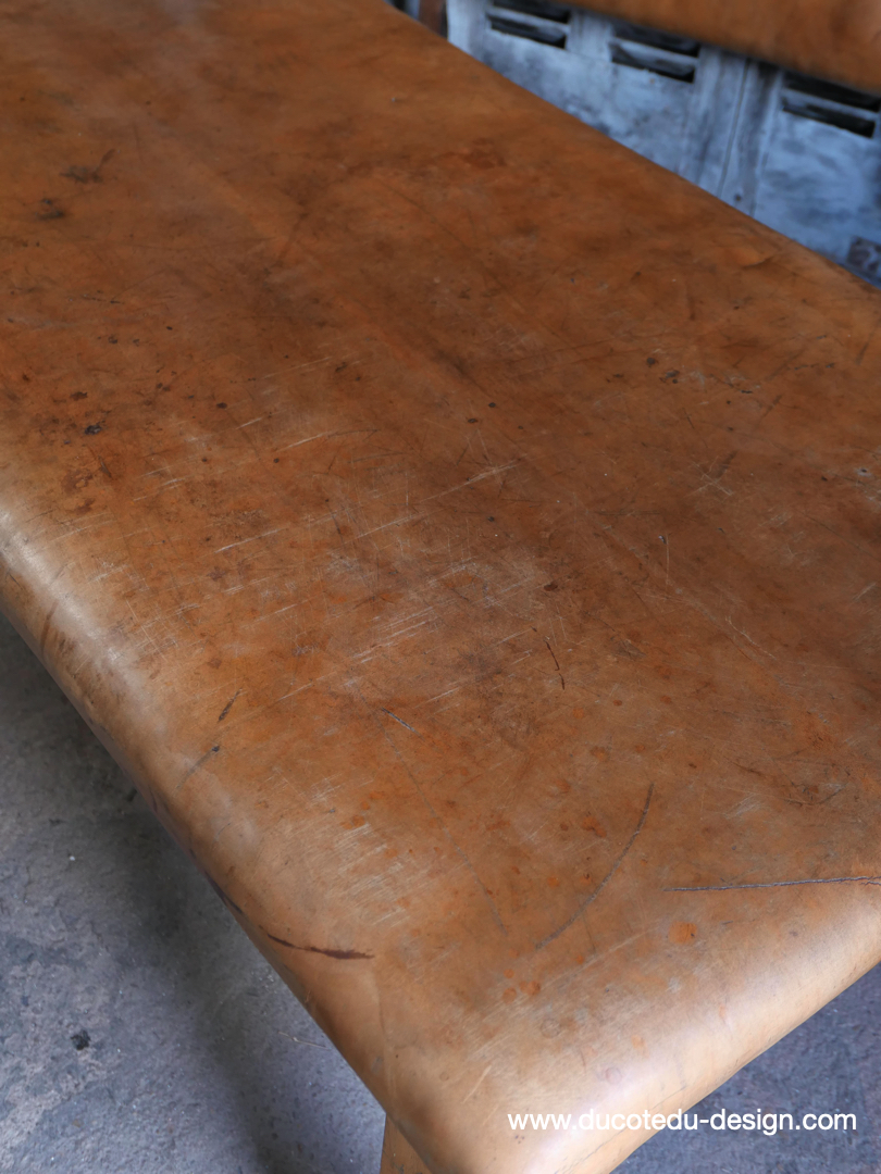 Tapis Banc de gymnastique en cuir vintage – Image 10