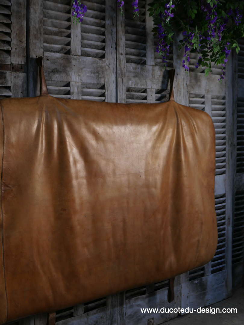 Tapis de gym en cuir vintage – Image 4