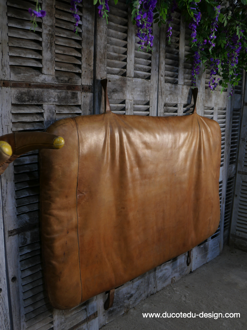 Tapis de gym en cuir vintage – Image 5