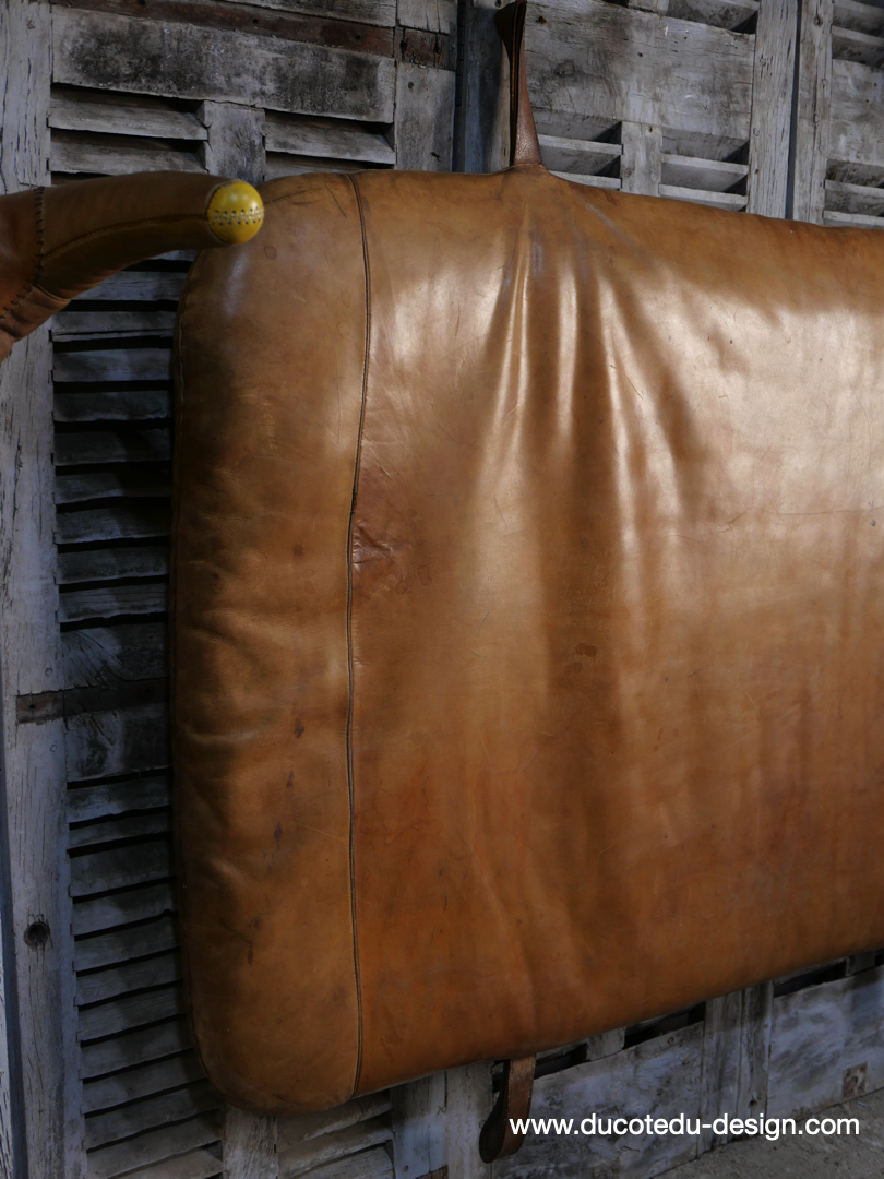 Tapis de gym en cuir vintage – Image 6