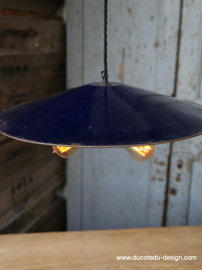 abat jour tres grand Americain lampe industrielle americaine systeme benjamin 3 light – Image 14