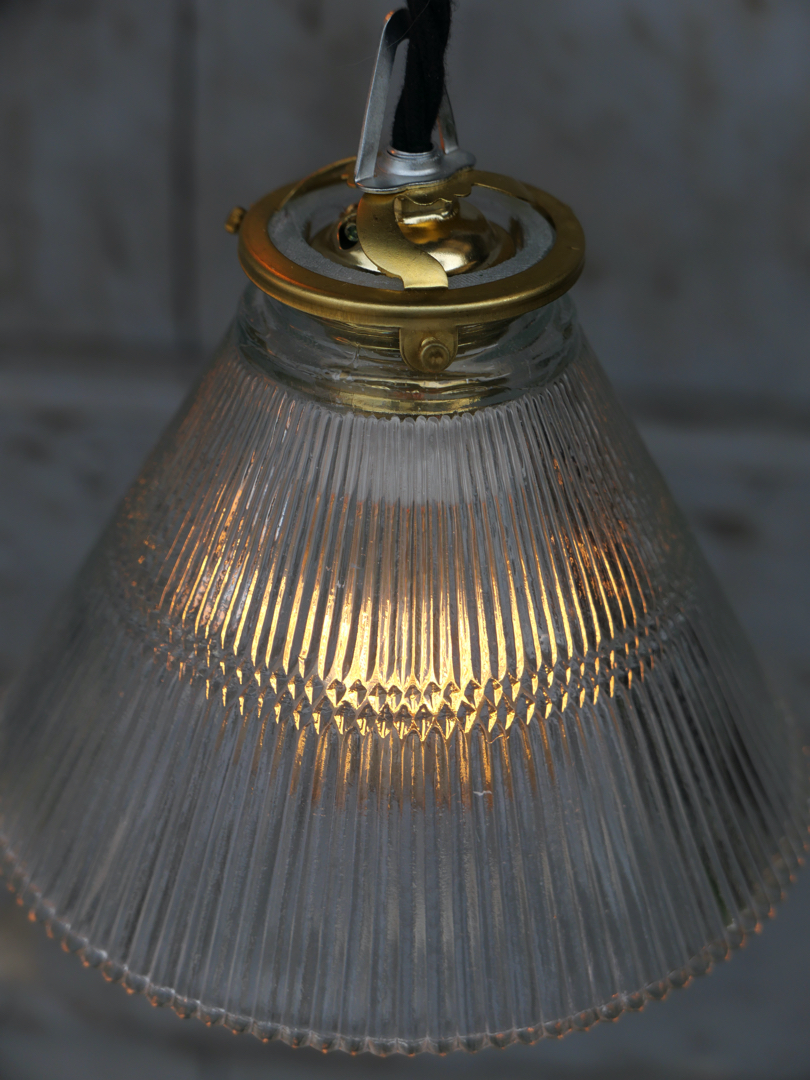 1 abat jour suspention atelier holophane lampe industrielle – Image 5