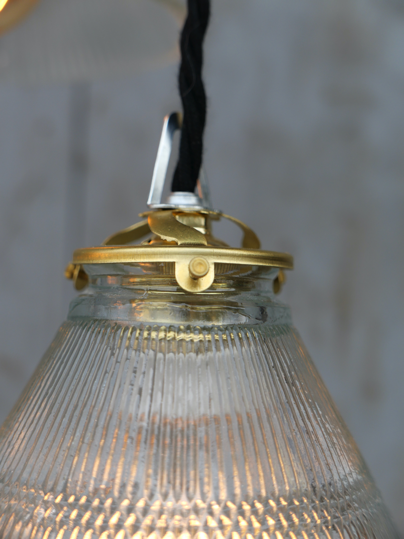 1 abat jour suspention atelier holophane lampe industrielle – Image 6