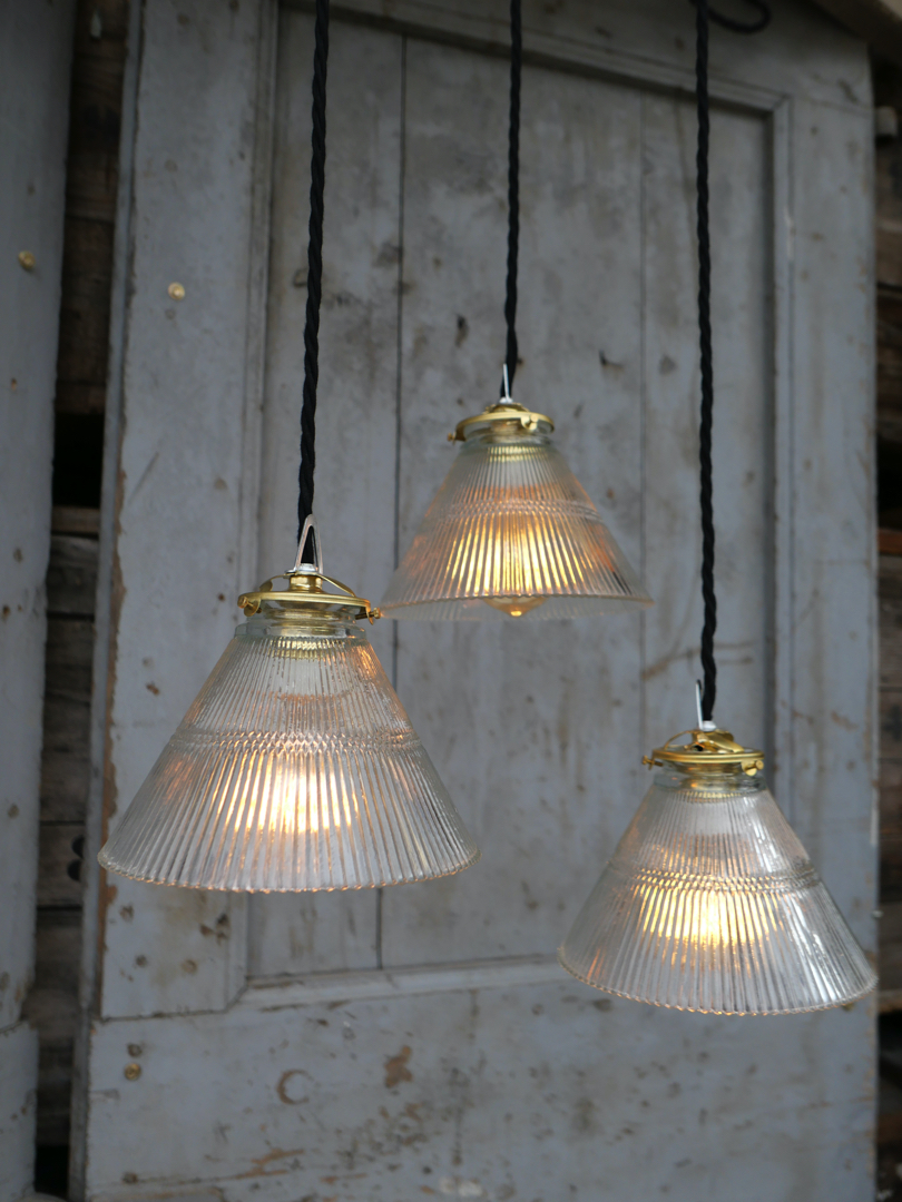 1 abat jour suspention atelier holophane lampe industrielle – Image 12