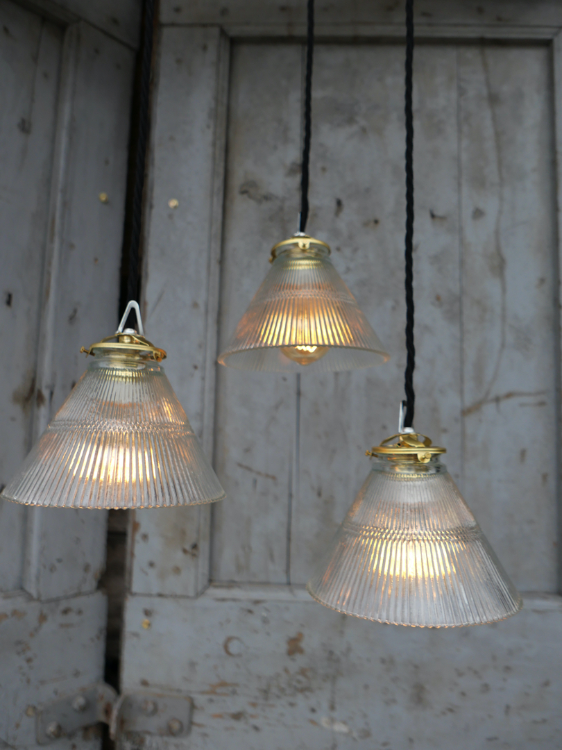 1 abat jour suspention atelier holophane lampe industrielle – Image 10