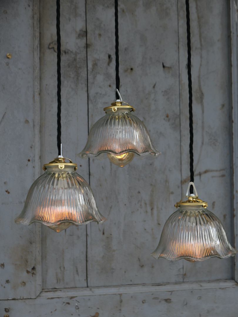 1 abat jour suspention atelier holophane lampe industrielle – Image 2