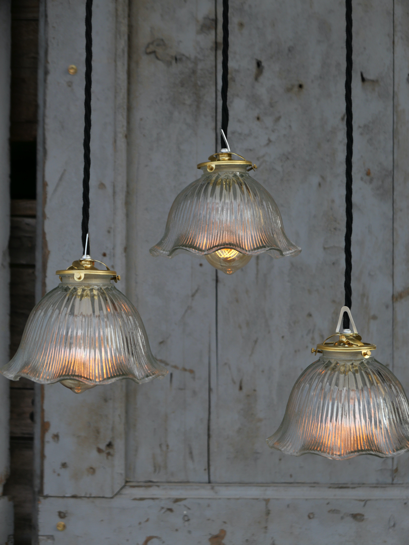 1 abat jour suspention atelier holophane lampe industrielle – Image 4