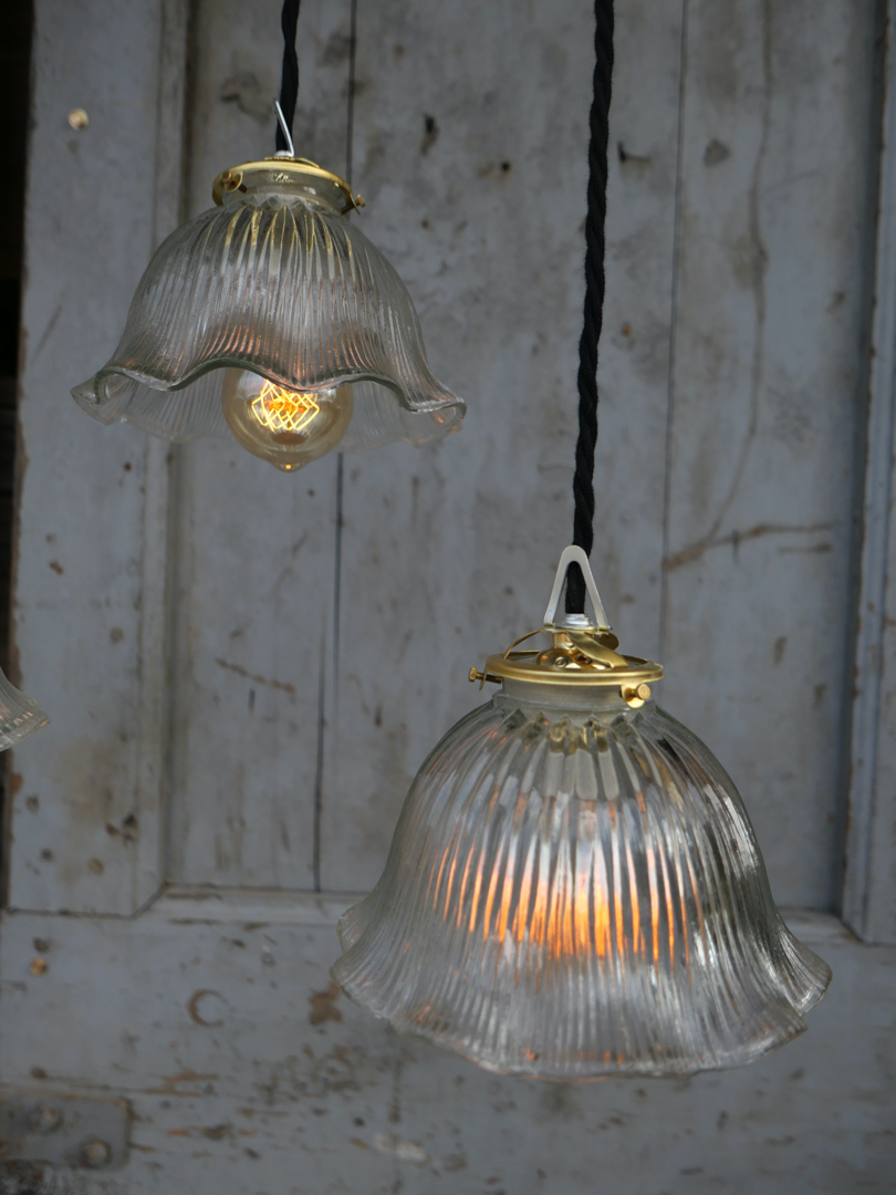 1 abat jour suspention atelier holophane lampe industrielle – Image 9